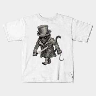 Black Cat Kids T-Shirt